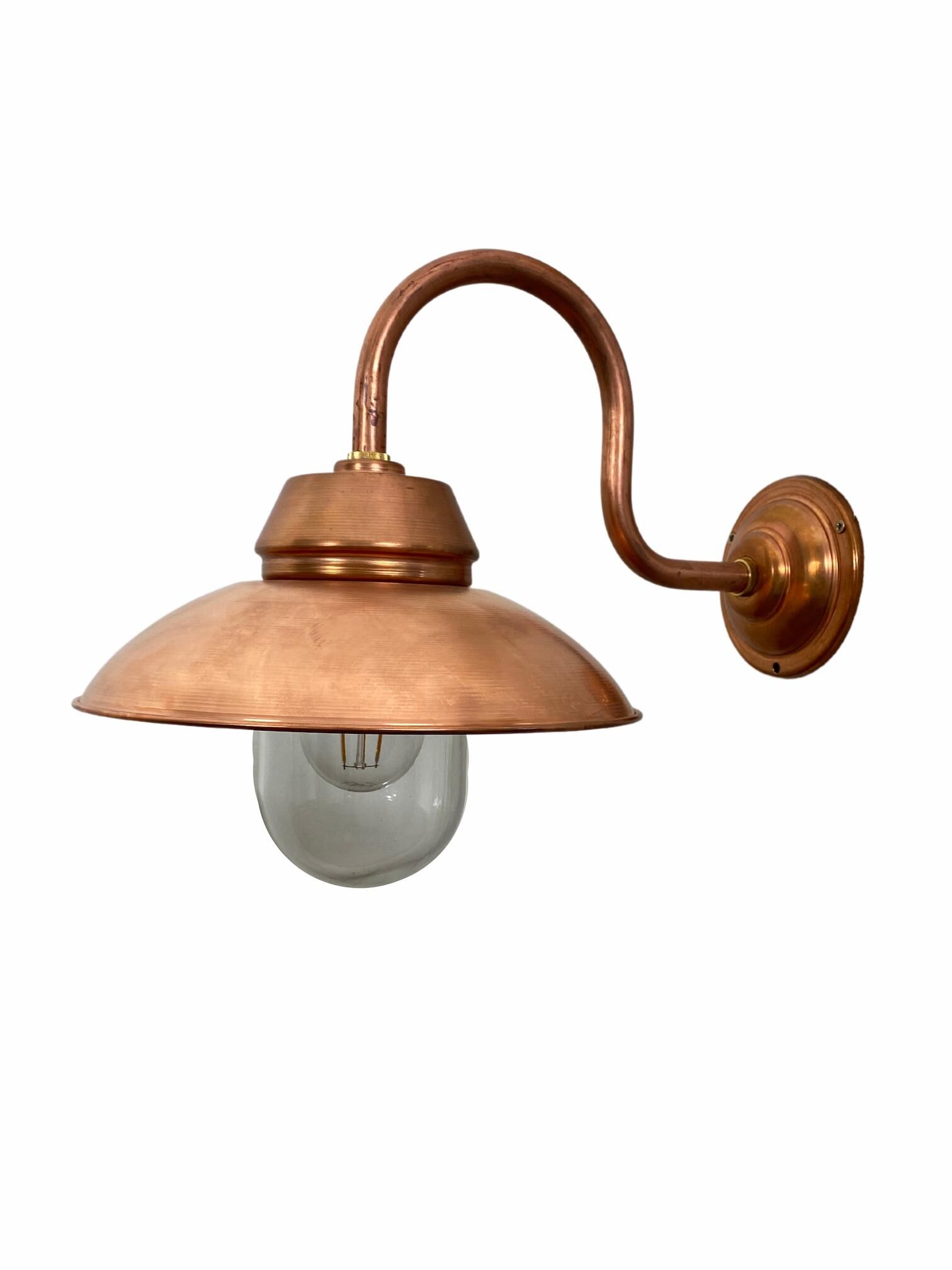 rustikale-wandleuchte-retz-kupfer-2 Rustikale Wandleuchte Retz aus Kupfer natur ohne Klarlack