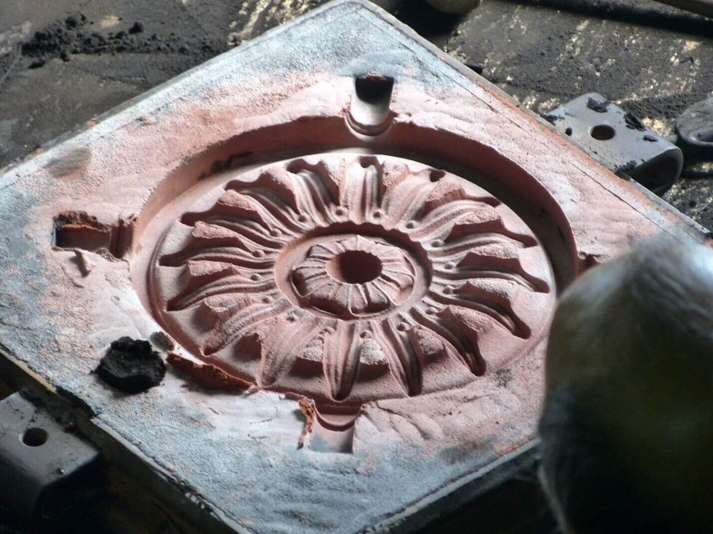 Formkasten mit mit Negativ Formkasten mit mit Negativ