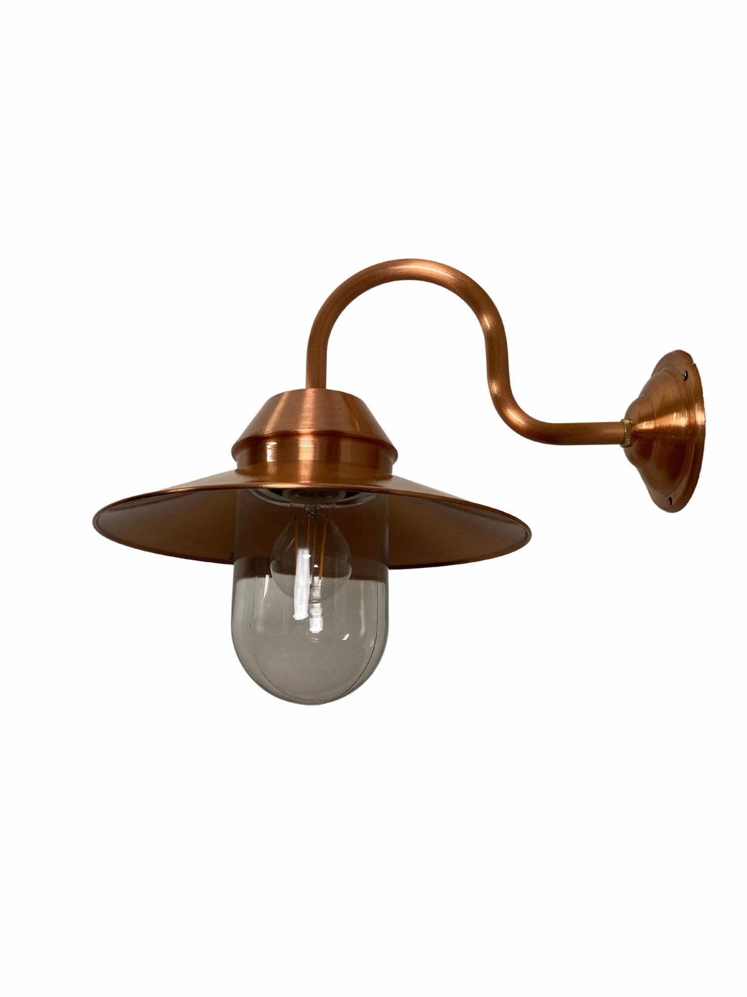 rustikale-wandleuchte-krems-kupfer-glaenzend-dm300-4 Rusikale Wandleuchte Krems mit geschwungenem Wandarm