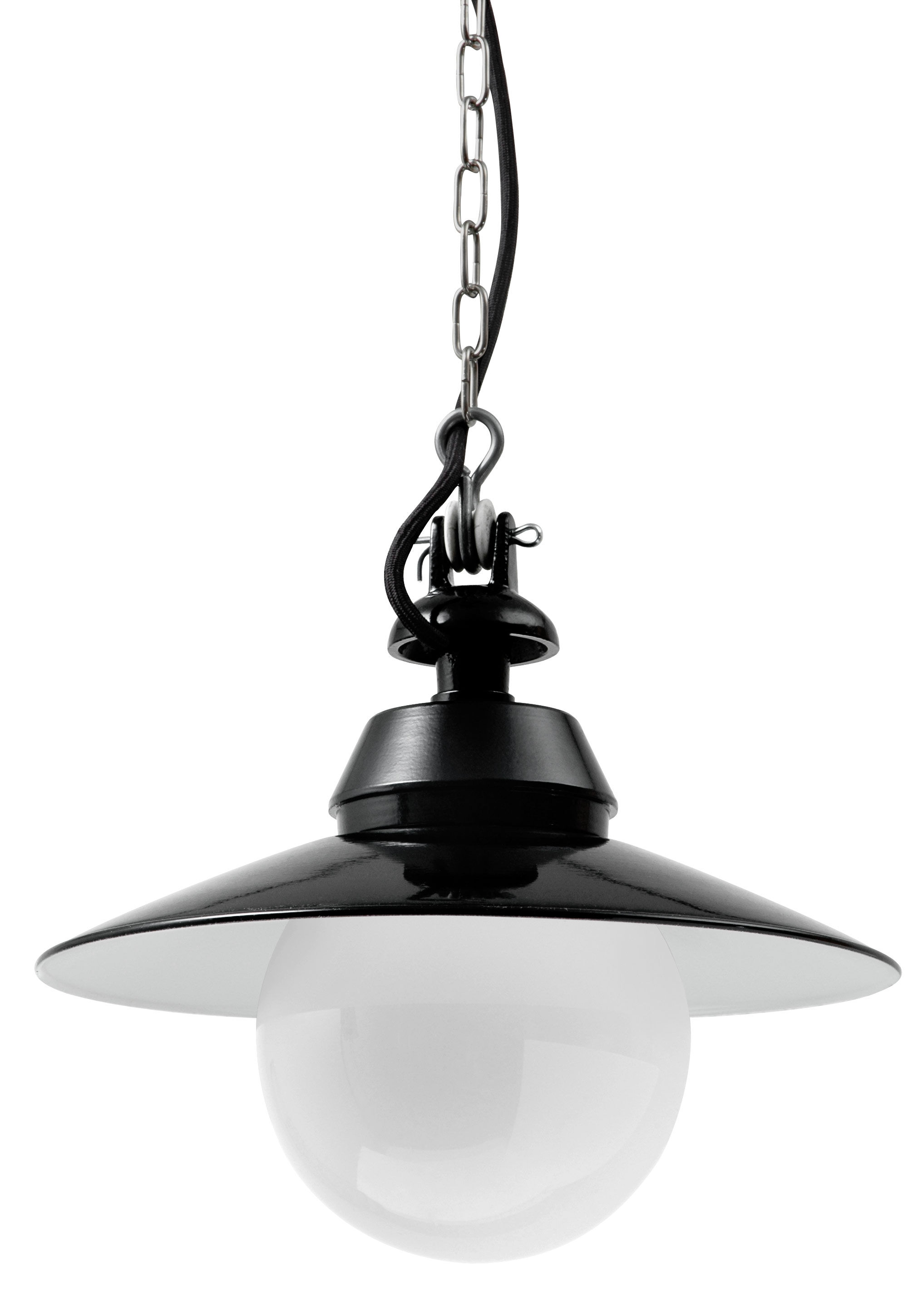 ke_bremen_kugel_klein Krems Kugel Alugussaufhänger mit Kette, Reflektordurchmesser 250 mm