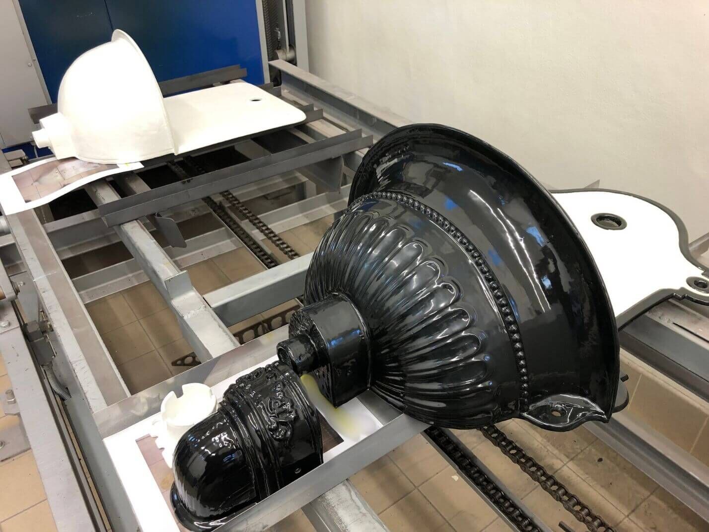 fertig emaillierte Bassena fertig emaillierte Bassena