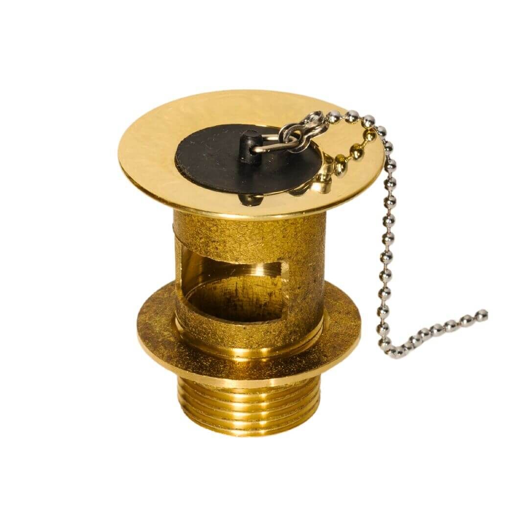 10468_ablaufgarnitur Ablaufgarnitur "Thaya" | Messing