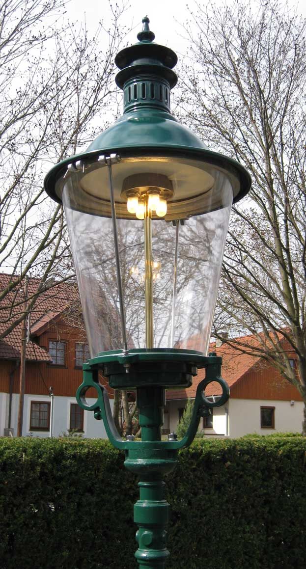 Ersatzglas Alt Wiener Gaslaterne (Leuchte Wien) - PMMA XT