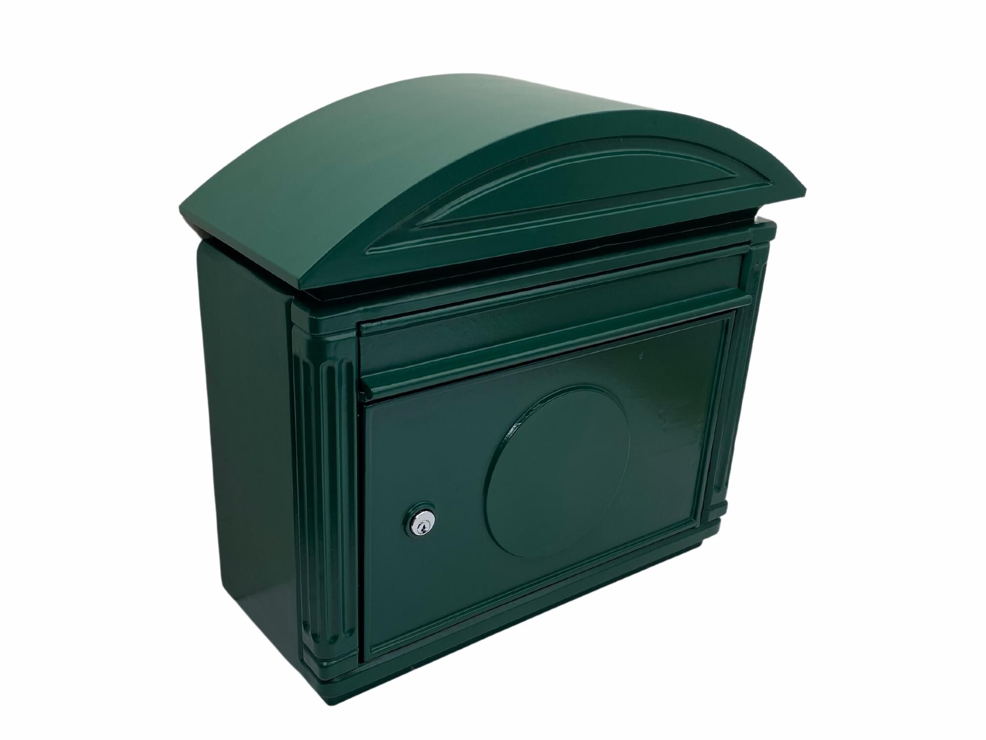 nostalgie-briefkasten-wien-moosgruen-3 Nostalgie Briefkasten Wien in Moosgrün ohne Wappen