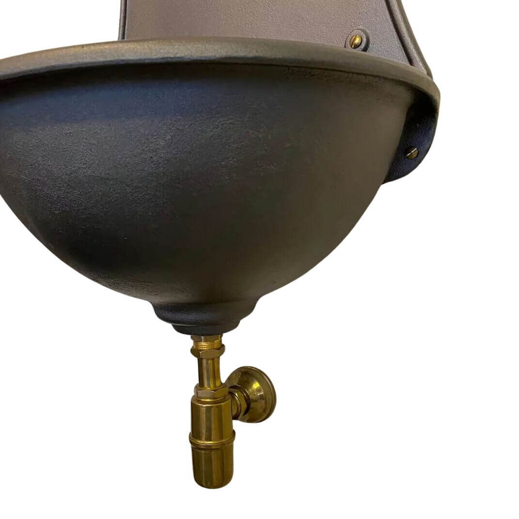 Messingsiphon der schlichten Bassena 10130g Messingsiphon der schlichten Bassena 10130g