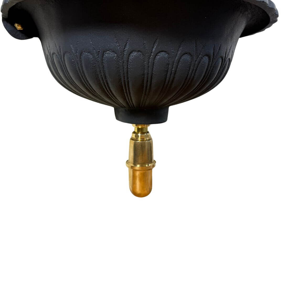 Unterer Siphon aus Messing der Bassena Art. 10110gusseisen "Wien" Unterer Siphon aus Messing der Bassena Art. 10110gusseisen "Wien"