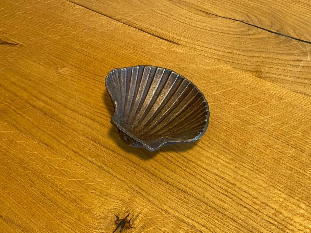 Muschel aus Bronzeguss Muschel aus Bronzeguss