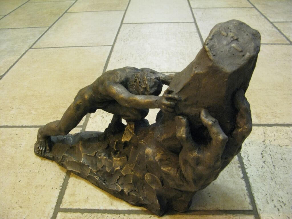 Bronzegussfigur Bronzegussfigur