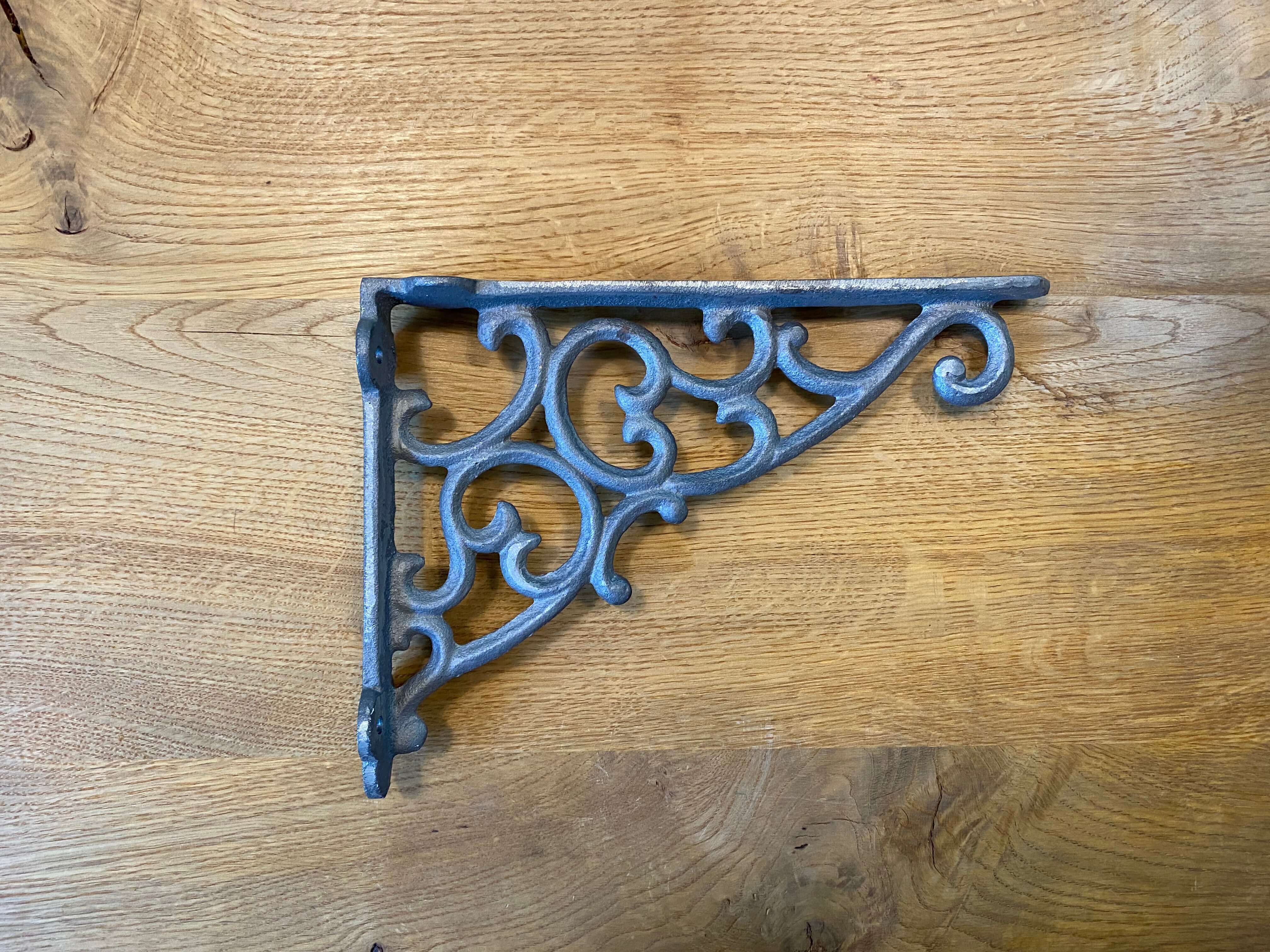 wandhalter-buecherregal-gusseisen-4 Ausleger / Wandarm / Regalhalterung aus Gusseisen