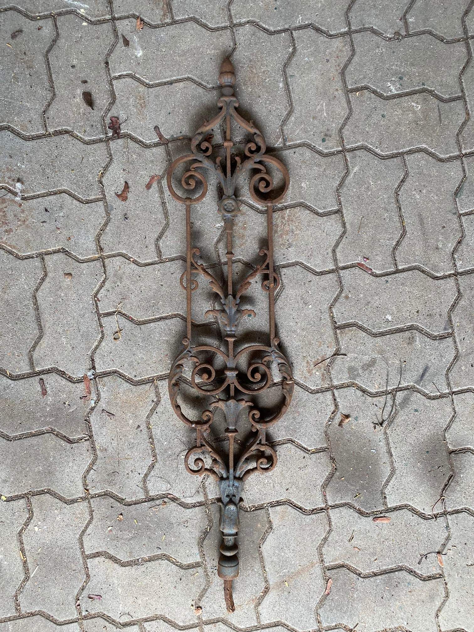 Altbau Stiegengeländer CP-18V aus Gusseisen