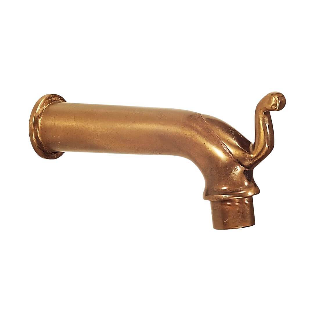 10411_brunnenauslauf Brunnenauslauf Modell III aus Messing