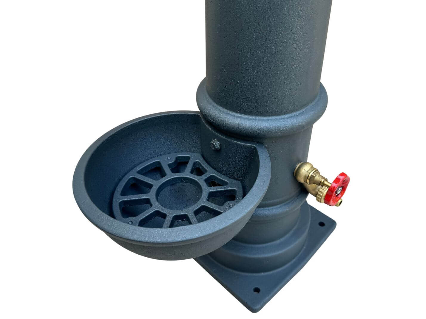 Auffangbecken des nostalgischen Standbrunnen Lilienfeld aus Gusseisen Auffangbecken des nostalgischen Standbrunnen Lilienfeld aus Gusseisen