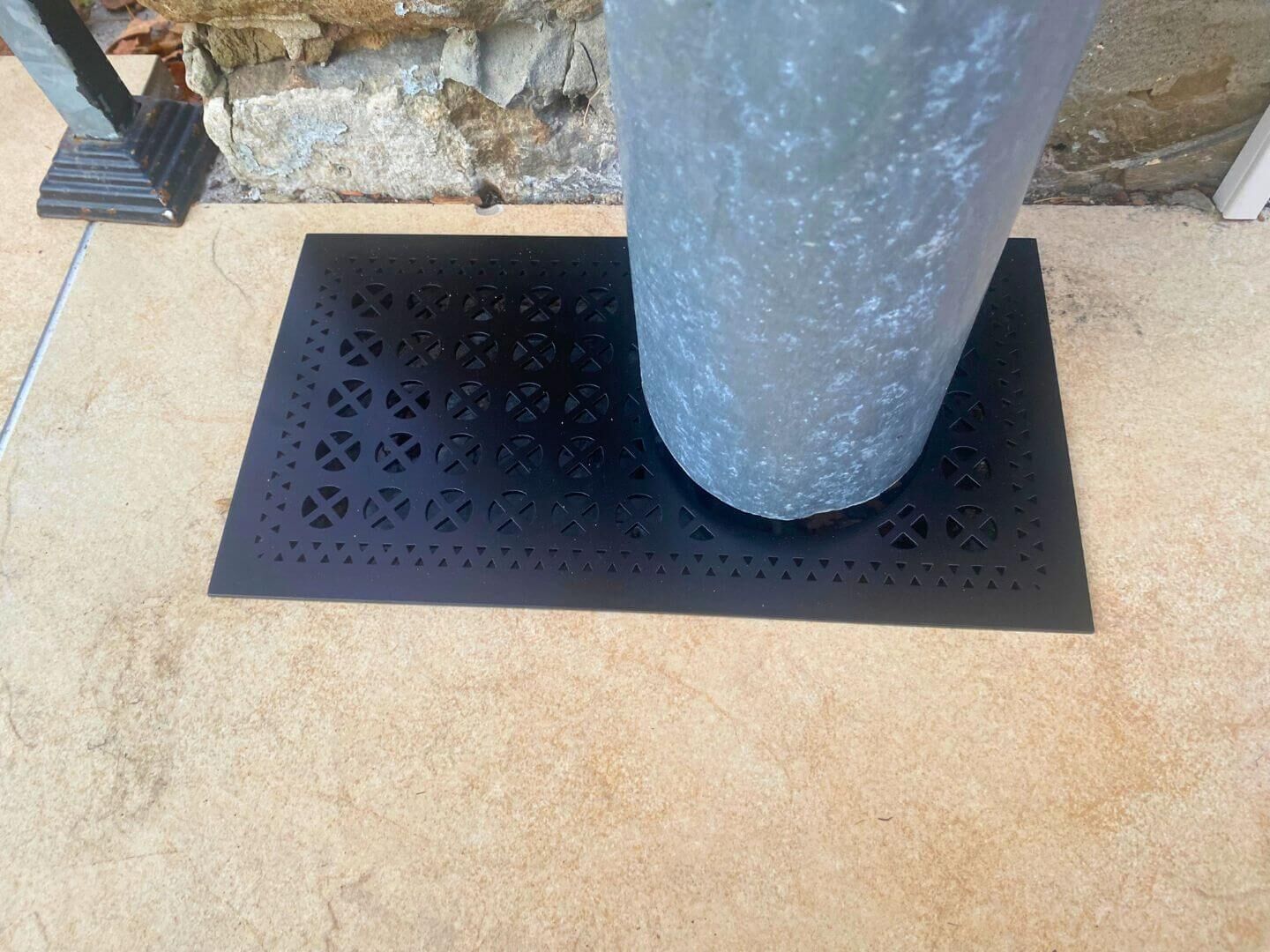 Abdeckung für Regenrinnenablauf