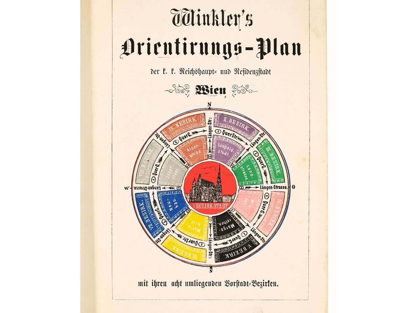 Orientierungsplan der historischen Hausnummernschilder Orientierungsplan der historischen Hausnummernschilder