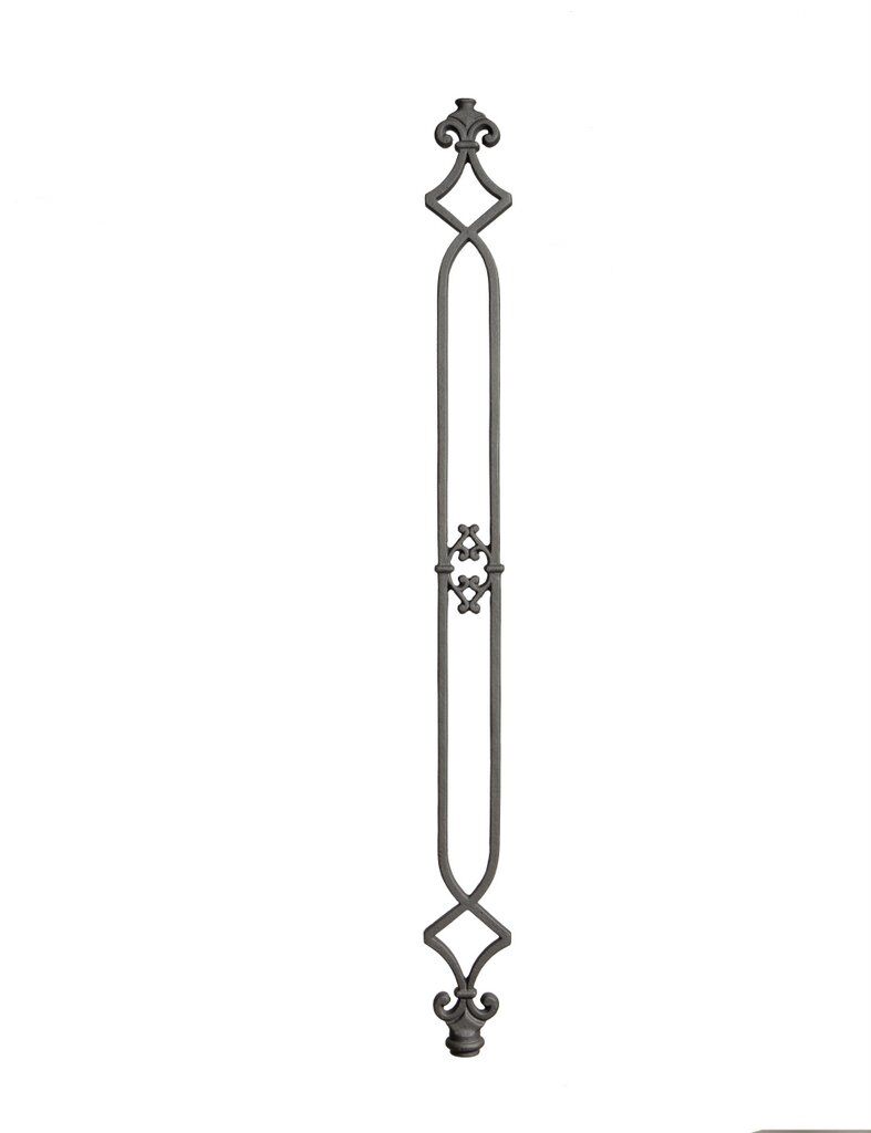 gelaender_gusseisen_m543V_2 Geländerteil M543V vertikal aus Gusseisen