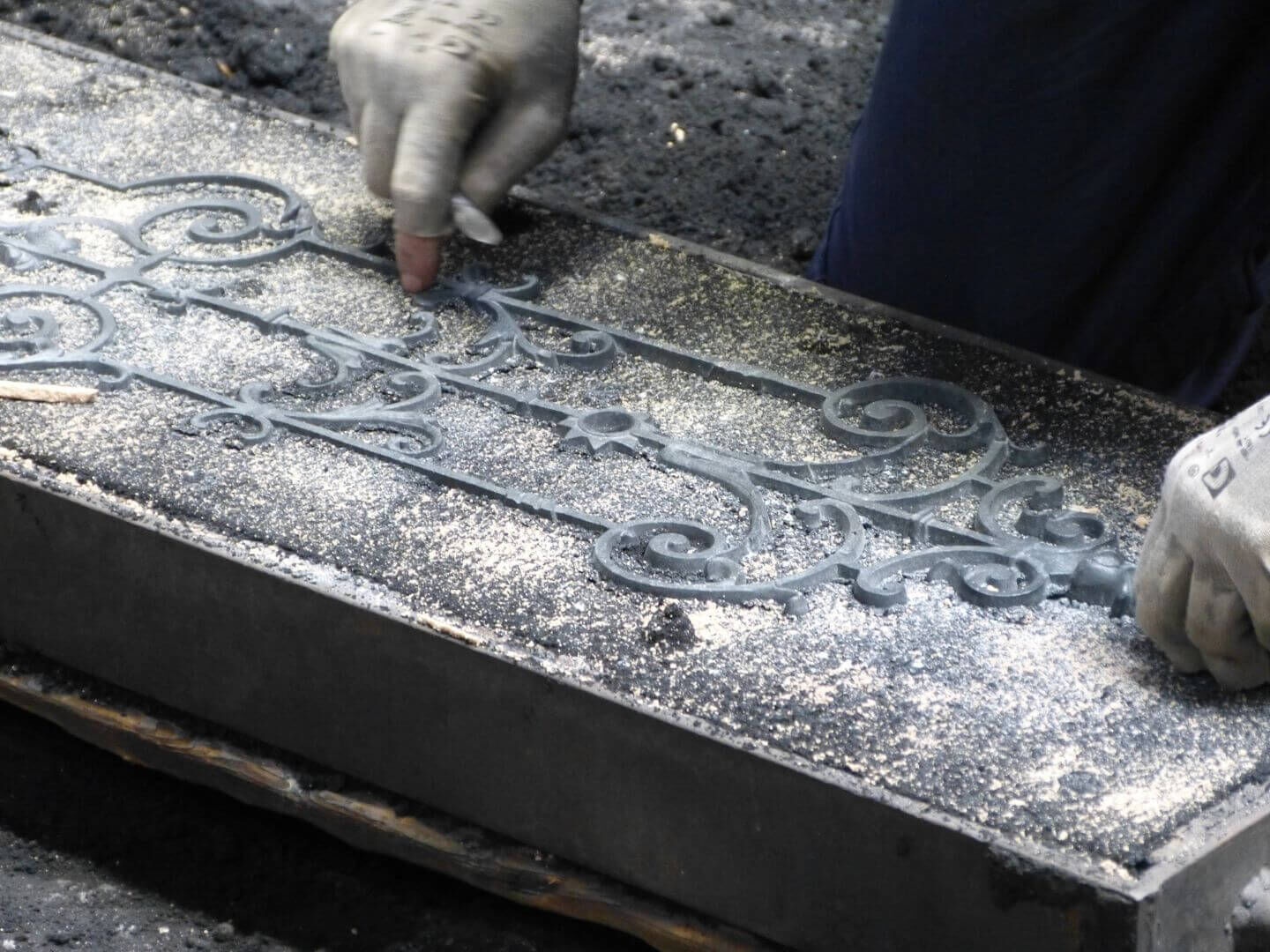 Reproduktion historischer Geländer Reproduktion historischer Geländer