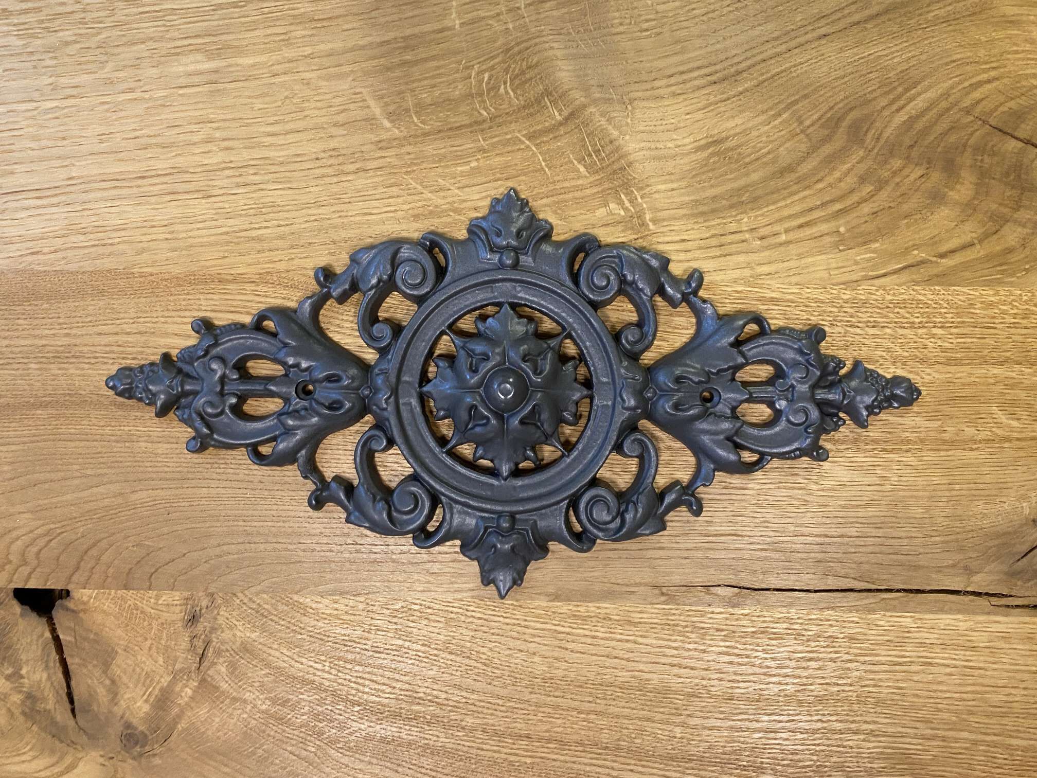 palmette-15183ggag-gusseisen-anthraztigrau-2 Anthrazitgraue Palmette aus Gusseisen