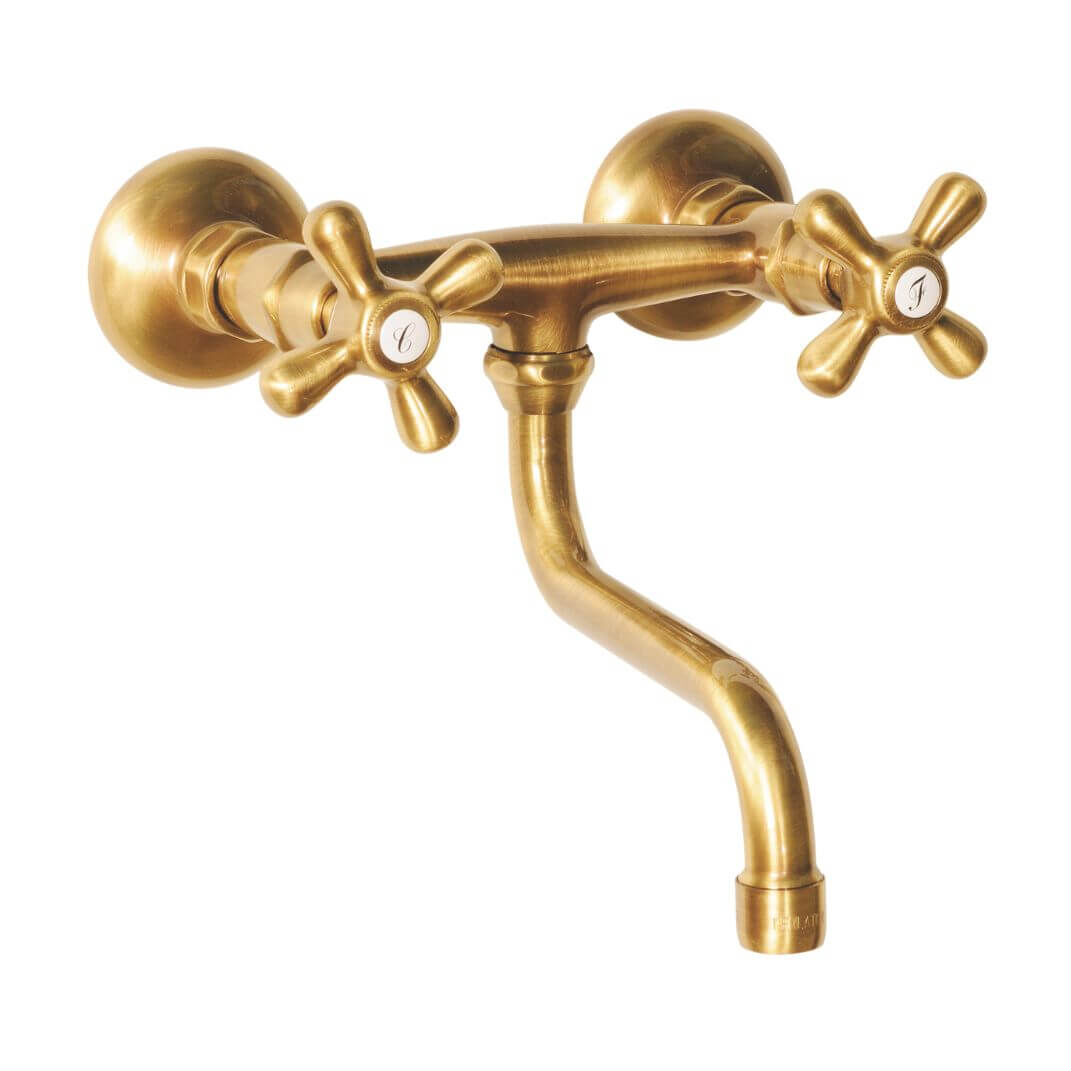 Wasserh75632bfdf9f4df Armatur in klassischem Design zur Wandmontage