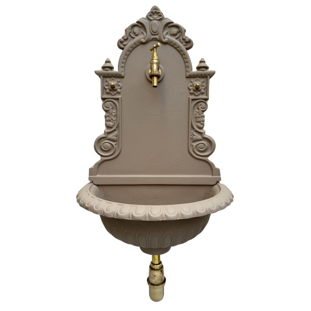 Bassena "Wien" aus Gusseisen - Beige Bassena "Wien" aus Gusseisen - Beige