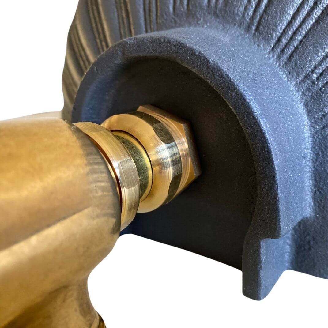 Siphonanschluss zur Bassena Art. 10110gusseisen "Wien" #