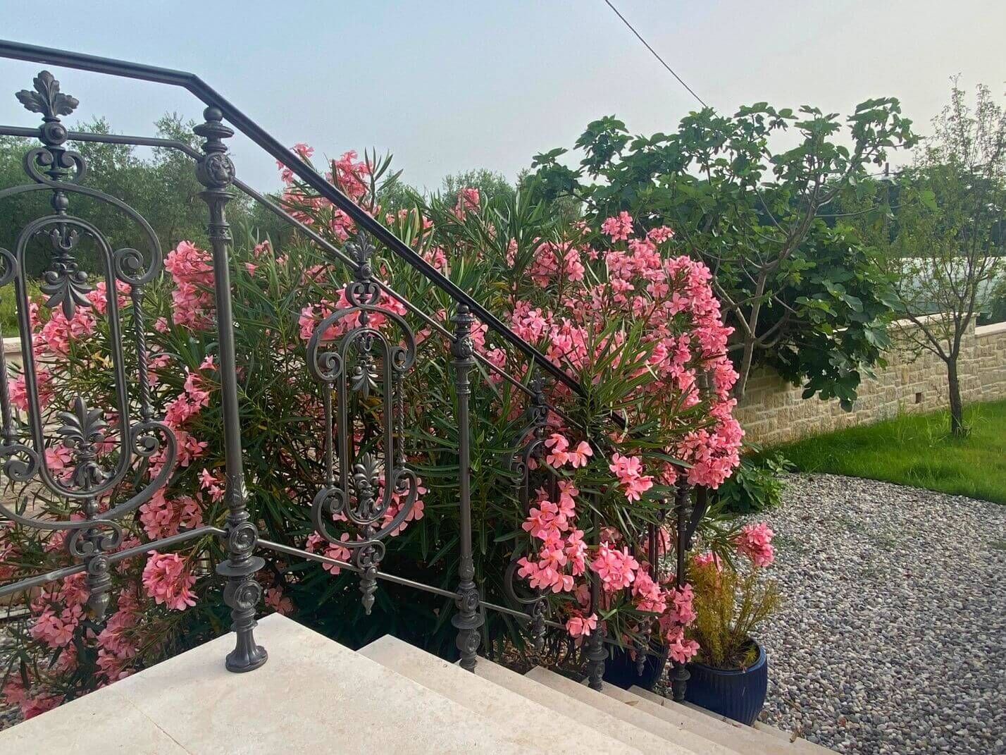 Treppengeländer aus Gusseisen Treppengeländer aus Gusseisen