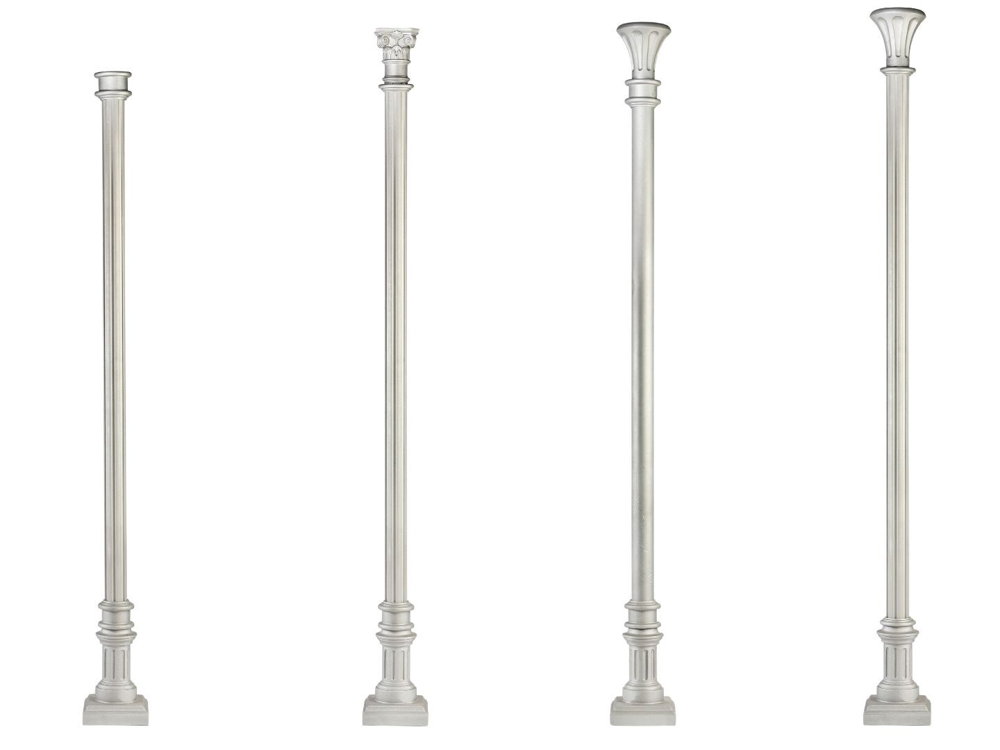 Nostalgisches Säulensystem - Dm 80 mm | modularer Aufbau Nostalgisches Säulensystem - Dm 80 mm | modularer Aufbau