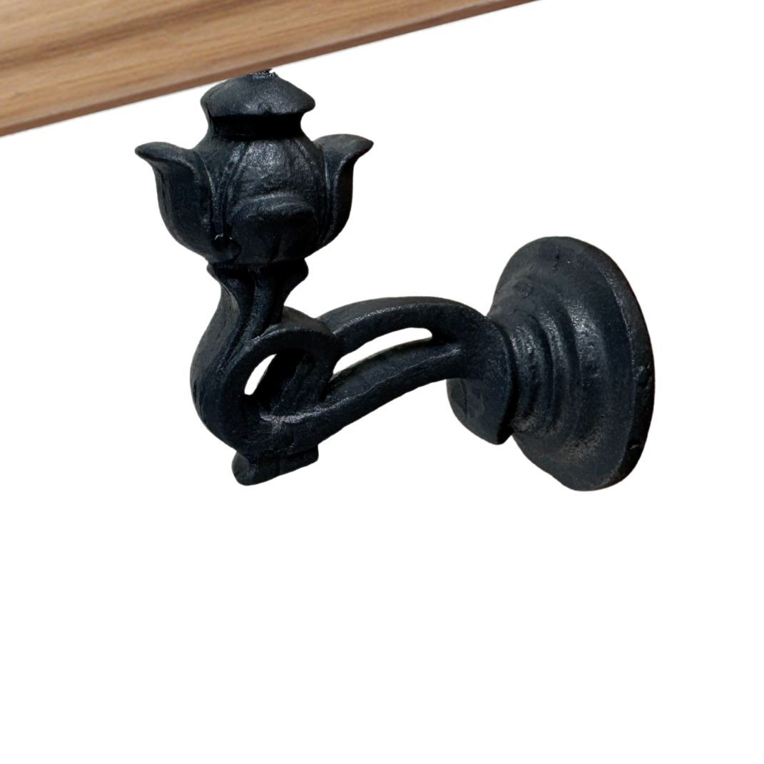 Handlaufstuetze Rosenberg aus Gusseisen