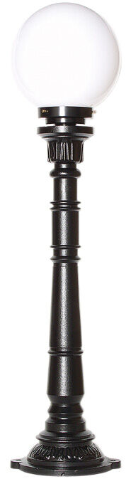 1062_4127_kugel_triest_stan Standleuchte Kugel/Triest in RAL 9005 Schwarz