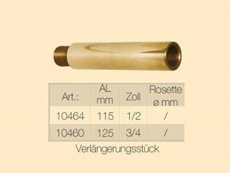 Verlängerungsstück aus Messing