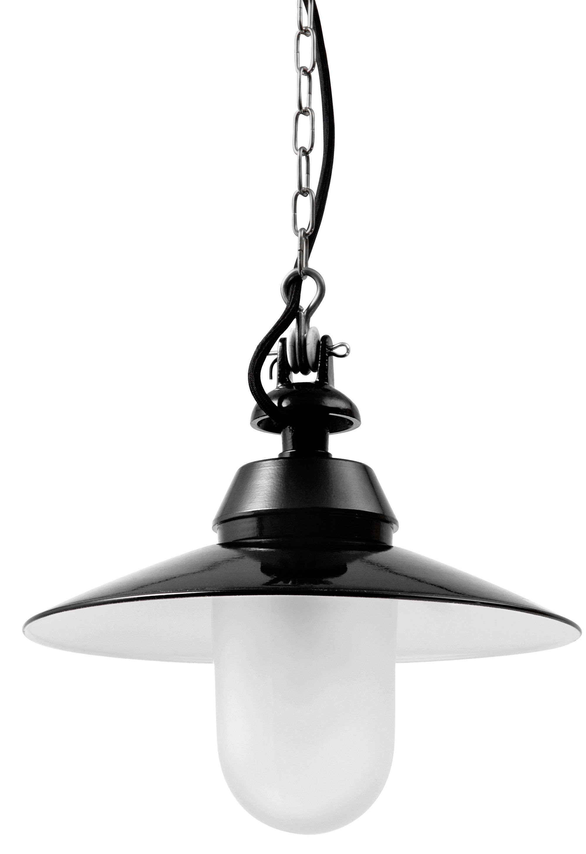 ke_bremen_zylinder_matt_gro-f Krems Zylinder mit Kette, Reflektordurchmesser 250 mm, mit mattiertem Glas