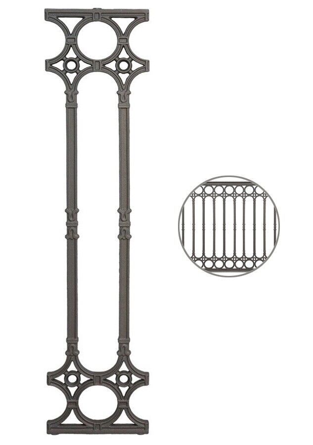 gelaender_gusseisen_m570v Geländerteil M570V aus Gusseisen