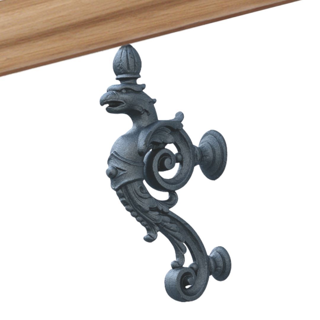 Historischer Handlaufhalter Art. 15306 Albrecht aus Gusseisen Historischer Handlaufhalter Art. 15306 Albrecht aus Gusseisen