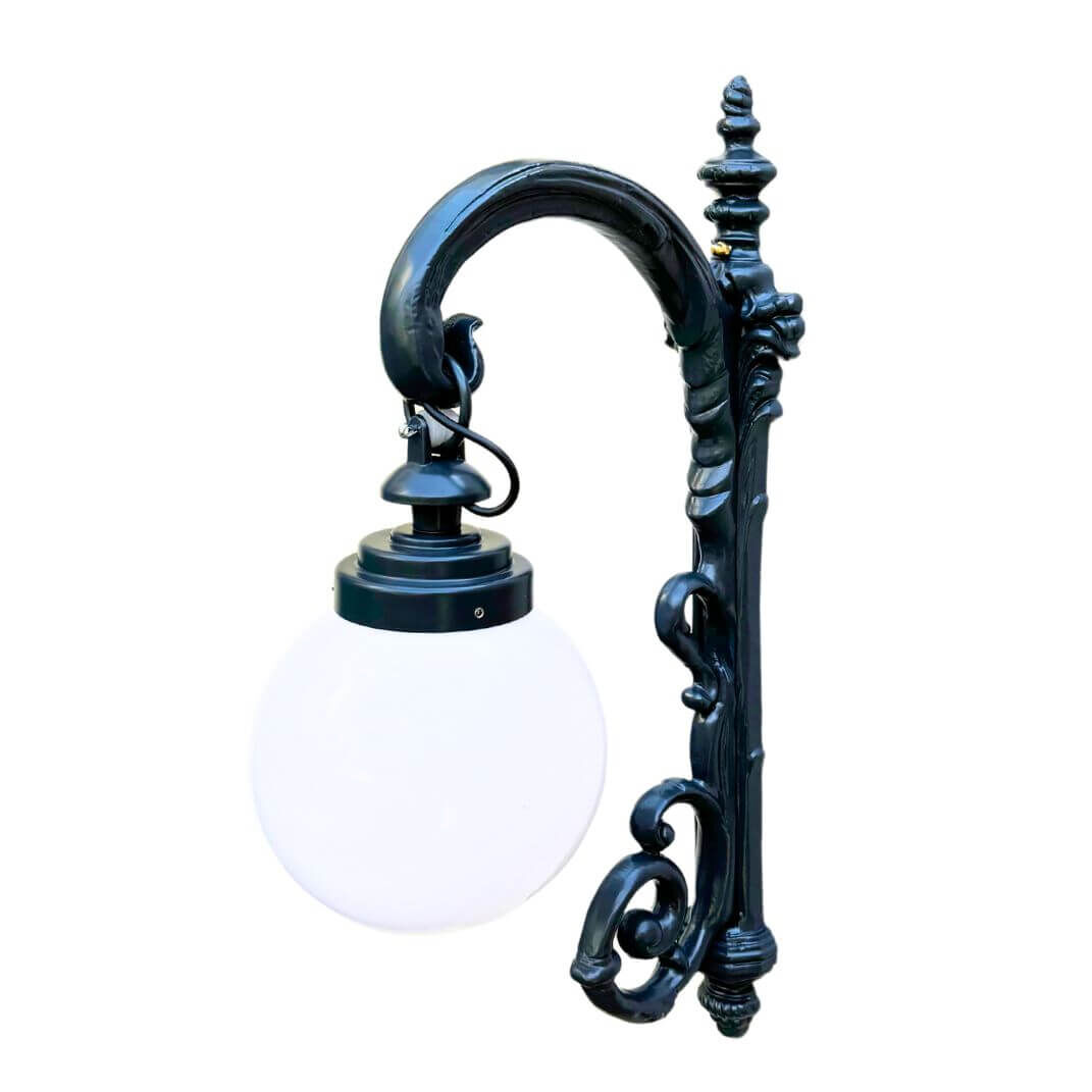 Kugelwandleuchte Art. 2140 Weidling in RAL 7016 Anthrazitgrau Kugelwandleuchte Art. 2140 Weidling in RAL 7016 Anthrazitgrau