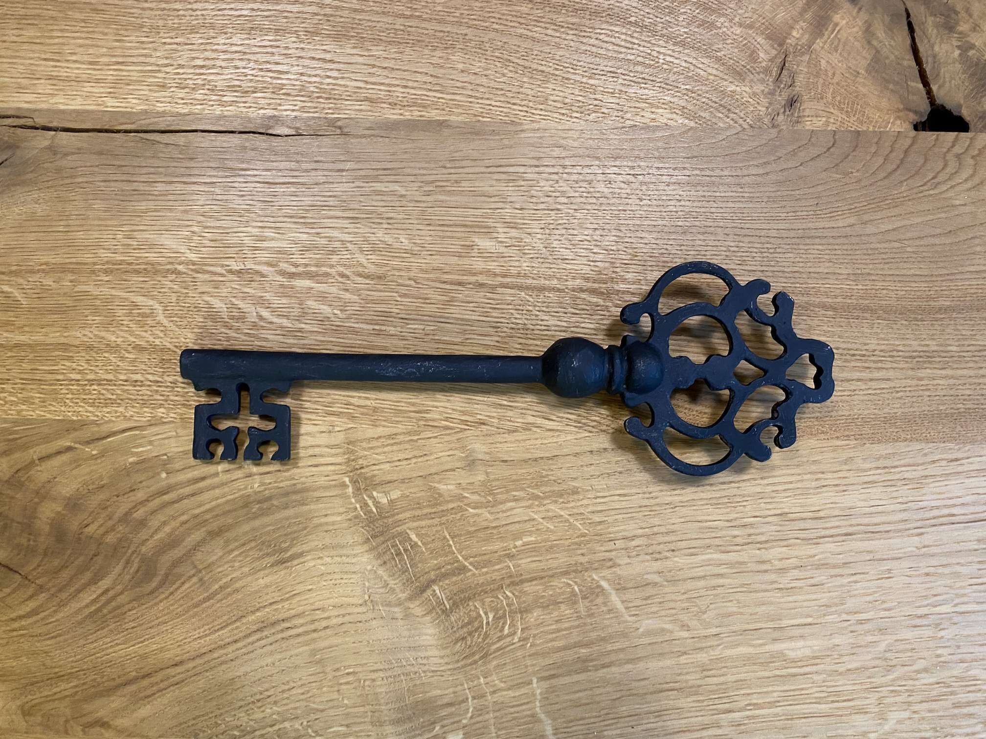 zierschluessel-gusseisen-schwarz-1 Zierschlüssel aus Gusseisen - Schwarz-Antik