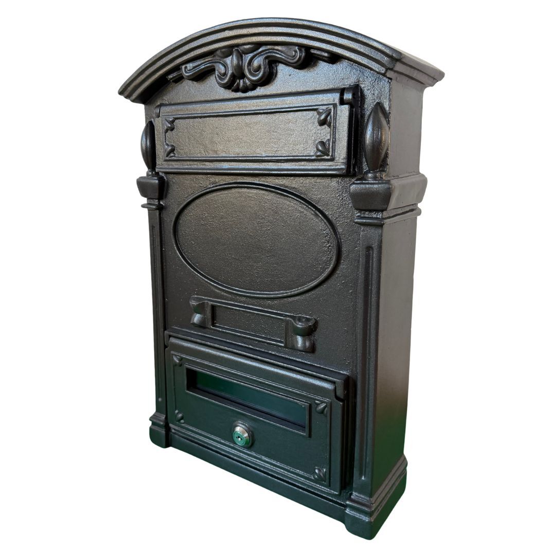 Briefkasten Triest in Anthrazitgrau Eisenglimmer MLE7