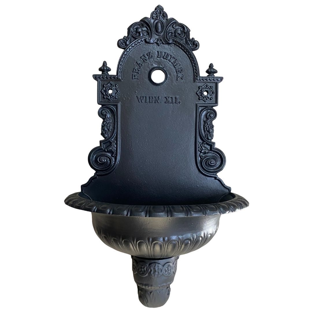 Bassena 115gsm - Schwarz Matt emailliert