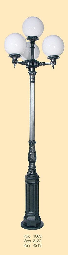 1063_4163_kugel_prag_vierfachausleger_standleuchte Standleuchte Kugel/Prag Vierfach in Anthrazitgrau