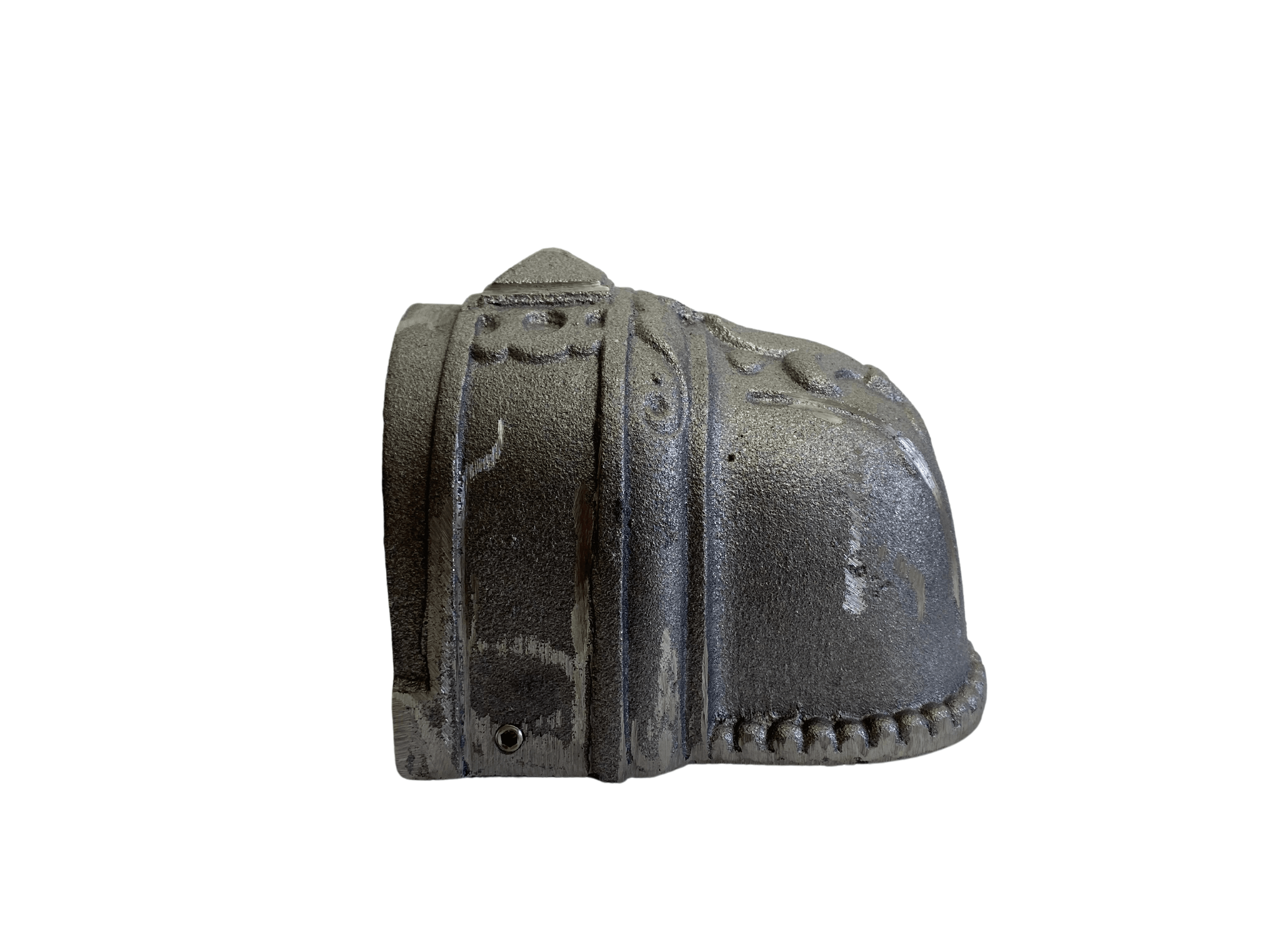 bassena-abdeckung-4-2 Seitenansicht Basenna Maske/Abdeckung aus Grauguss/Gusseisen