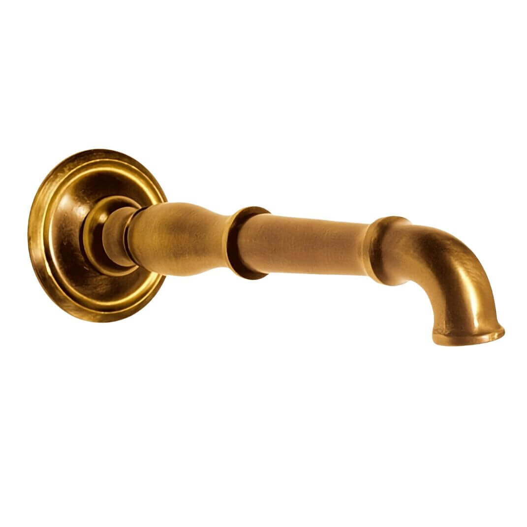 10463_auslauf Brunnenauslauf aus Messingguss