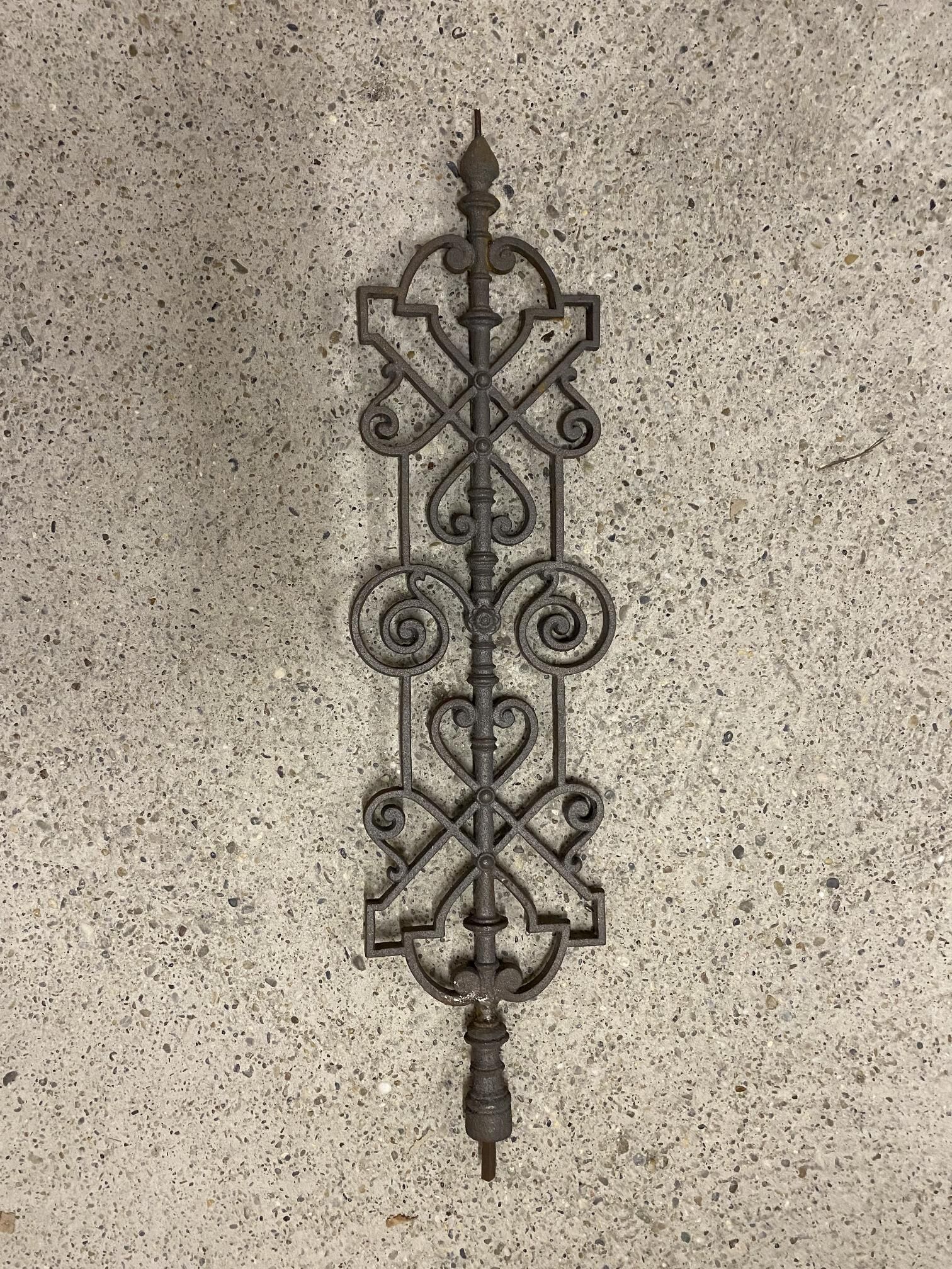 gusseisen-gelaender-historisch-29v Gusseisen / Grauguss Geländerelement 29v