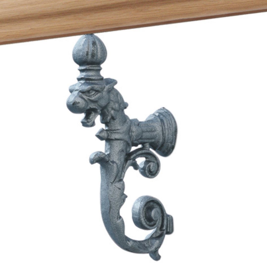 Historische Handlaufstütze Art. 15301 Schoenborn aus Gusseisen Historische Handlaufstütze Art. 15301 Schoenborn aus Gusseisen