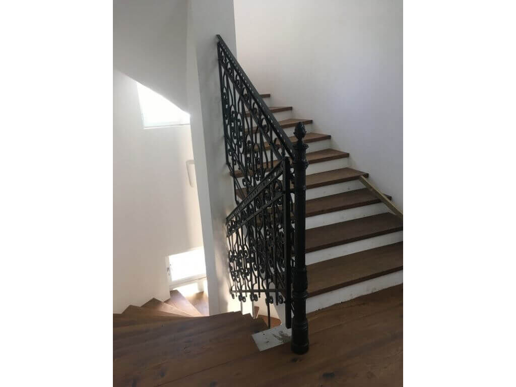 Stiegengelaender aus Schmiedeeisen Stiegengelaender aus Schmiedeeisen