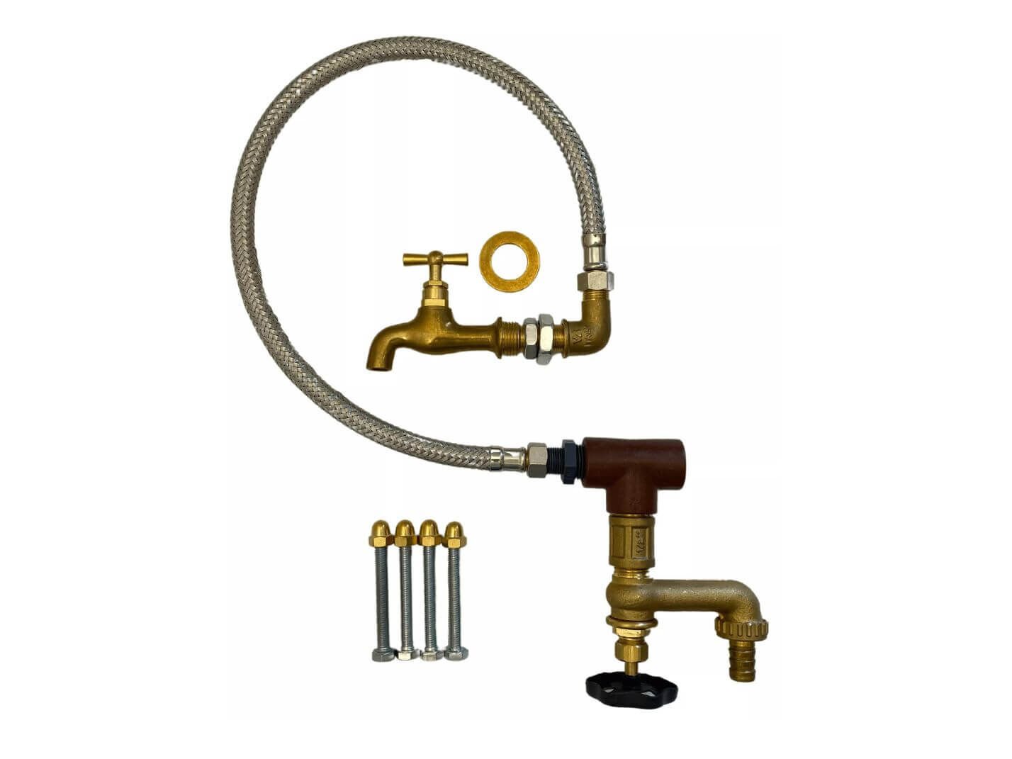 Inkludiertes Verrohrungskit für den nostalgischen Gartenbrunnen Lilienfeld, St. Aegyd und Hohenberg Inkludiertes Verrohrungskit für den nostalgischen Gartenbrunnen Lilienfeld, St. Aegyd und Hohenberg