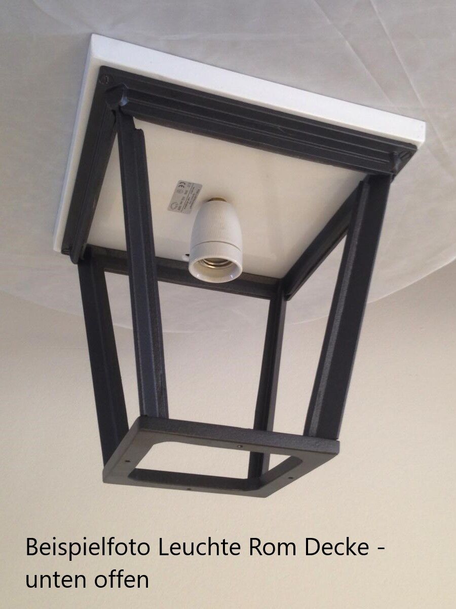 Deckenleuchte "Mailand Groß" - unten offen