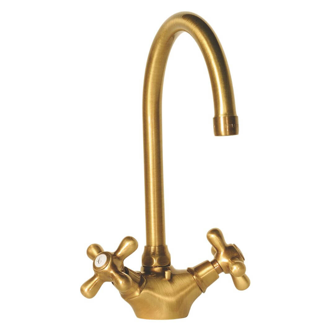 Waschtischarmatur Erla Art. 10474 aus Messing Waschtischarmatur Erla Art. 10474 aus Messing