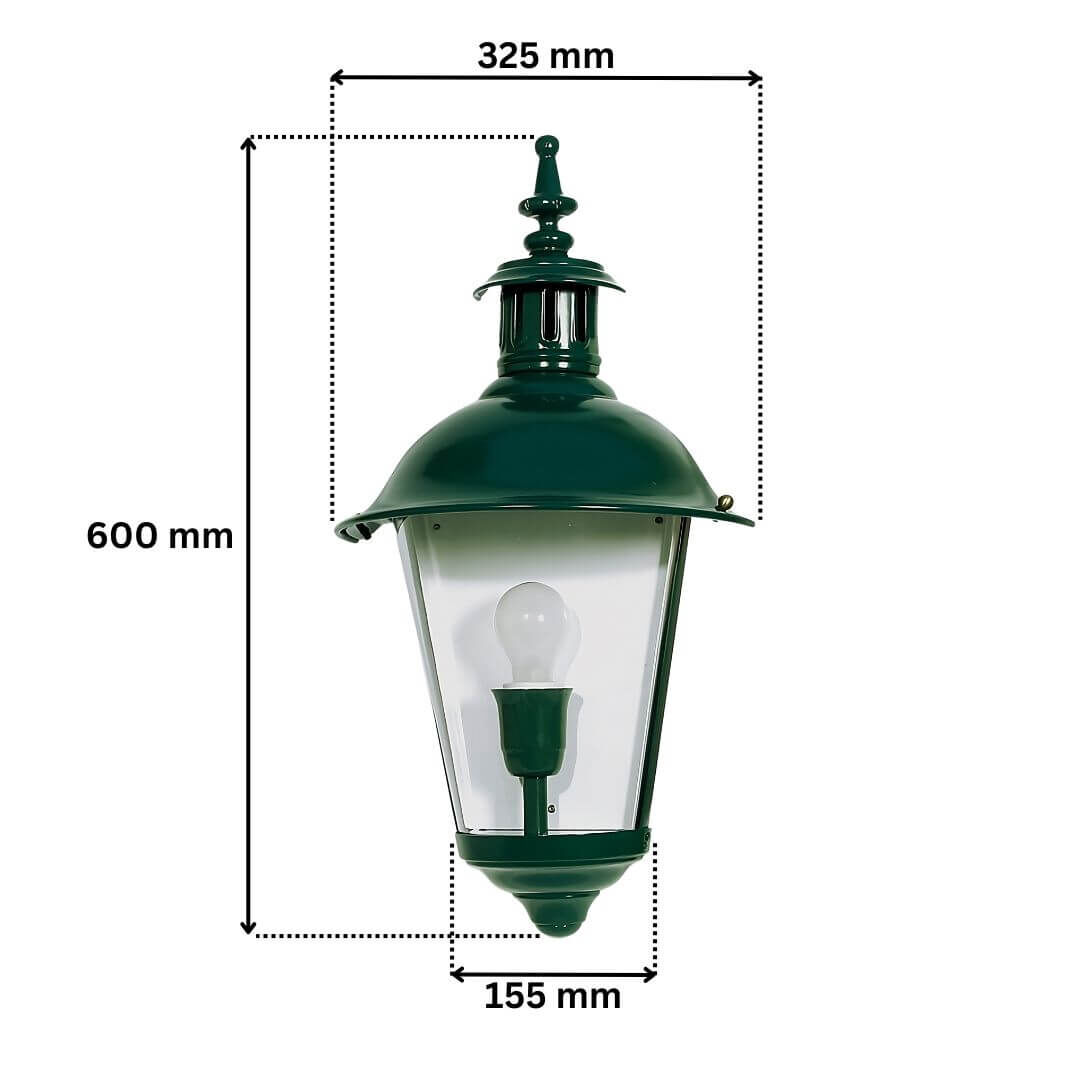 Abmessungen der Wandleuchte Wien Abmessungen der Wandleuchte Wien