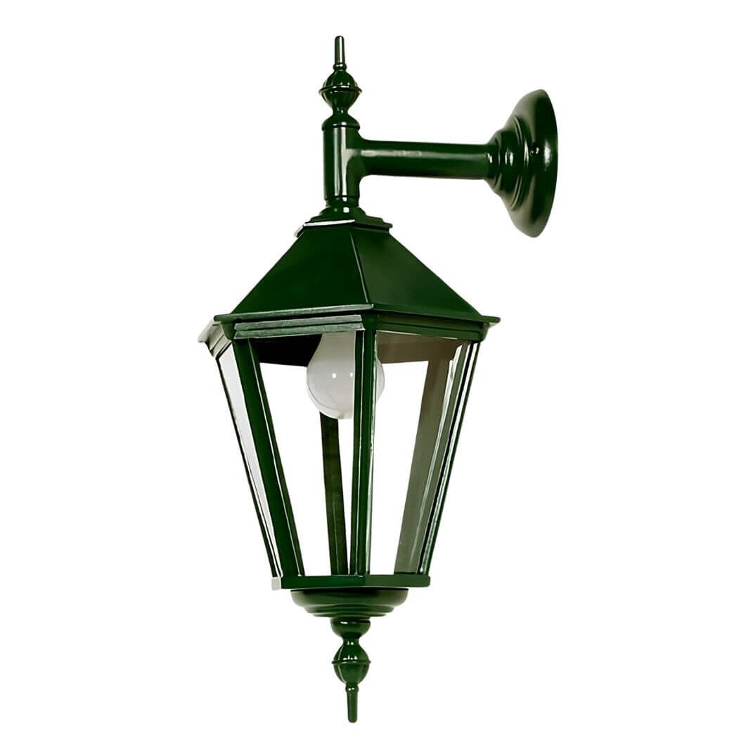Wandleuchte Mailand HWD in RAL 6005 Moosgrün Wandleuchte Mailand HWD in RAL 6005 Moosgrün
