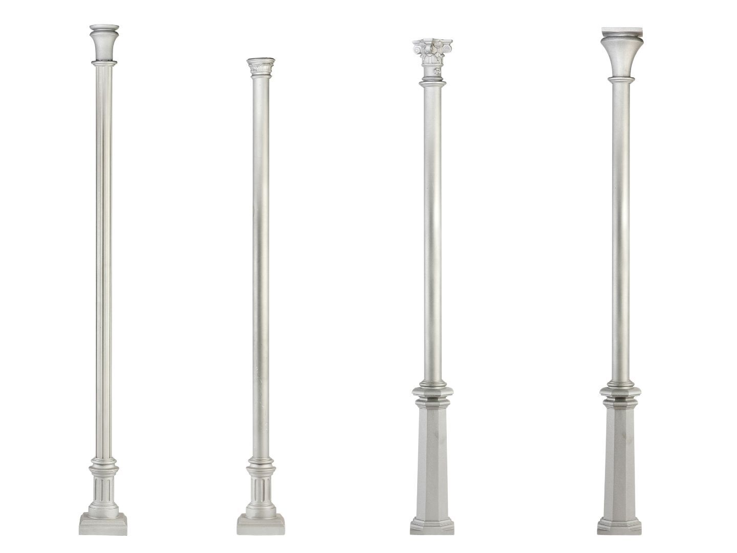 Nostalgisches Säulensystem - Dm 80 mm | modularer Aufbau Nostalgisches Säulensystem - Dm 80 mm | modularer Aufbau